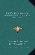 Cover: Le Castoiement - Kessinger Publishing