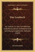 Cover: Das Lesebuch - Kessinger Publishing