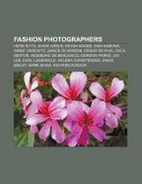 Abbildung von: Fashion Photographers - Books LLC, Wiki Series