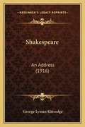 Cover: Shakespeare - Kessinger Publishing