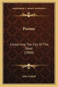 Enlarge image Cover: Poems - Kessinger Publishing