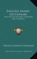 Cover: English-Arabic Dictionary - Kessinger Publishing
