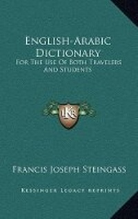 Enlarge image Cover: English-Arabic Dictionary - Kessinger Publishing