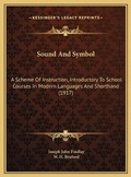 Cover: Sound And Symbol - Kessinger Publishing