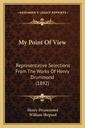 Cover: My Point Of View - Kessinger Publishing
