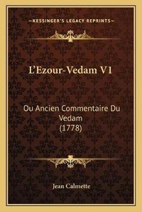 Abbildung von: L'Ezour-Vedam V1 - Kessinger Publishing