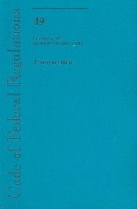 Abbildung von: Transportation, Parts 100 to 185 - Government Printing Office