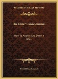 Cover: The Inner Consciousness - Kessinger Publishing
