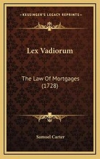 Abbildung von: Lex Vadiorum - Kessinger Publishing