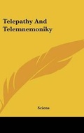 Cover: Telepathy and Telemnemoniky - Kessinger Publishing