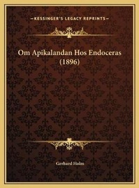 Abbildung von: Om Apikalandan Hos Endoceras (1896) - Kessinger Publishing