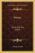 Cover: Poems - Kessinger Publishing