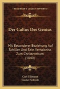 Cover: Der Cultus Des Genius - Kessinger Publishing