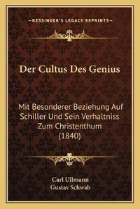 Enlarge image Cover: Der Cultus Des Genius - Kessinger Publishing