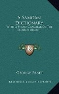Cover: A Samoan Dictionary - Kessinger Publishing