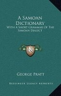 Enlarge image Cover: A Samoan Dictionary - Kessinger Publishing