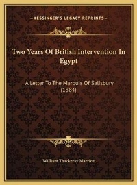 Abbildung von: Two Years Of British Intervention In Egypt - Kessinger Publishing