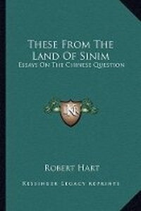 Enlarge image Cover: These From The Land Of Sinim - Kessinger Publishing
