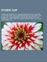 Abbildung von: Ryder Cup - Books LLC, Wiki Series