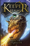 Cover: Keeper of the Realms: Blood and Fire (Book 3) - Puffin