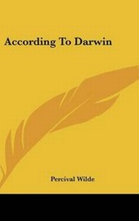 Enlarge image Cover: According To Darwin - Kessinger Publishing