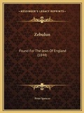 Cover: Zebulun - Kessinger Publishing