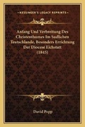 Cover: Anfang Und Verbreitung Des Christenthumes Im Sudlichen Teutschlande, Besonders Errichtung Der Diocese Eichstatt (1845) - Kessinger Publishing