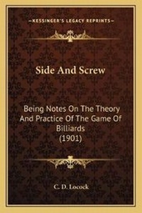 Enlarge image Cover: Side And Screw - Kessinger Publishing
