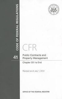 Abbildung von: CFR6992 Public Contracts and Property Management Chapters 201-END - Government Printing Office