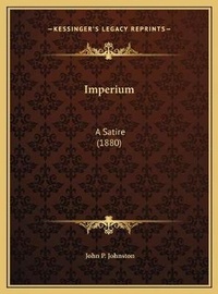 Enlarge image Cover: Imperium - Kessinger Publishing
