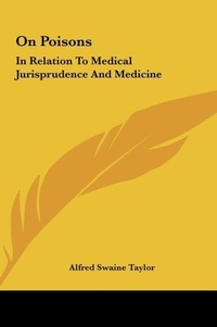 Abbildung von: On Poisons - Kessinger Publishing