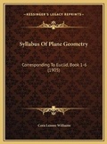 Cover: Syllabus Of Plane Geometry - Kessinger Publishing