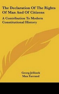 Enlarge image Cover: The Declaration Of The Rights Of Man And Of Citizens - Kessinger Publishing