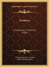 Enlarge image Cover: Pentheus - Kessinger Publishing