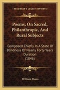 Cover: Poems, On Sacred, Philanthropic, And Rural Subjects - Kessinger Publishing