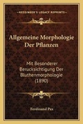 Cover: Allgemeine Morphologie Der Pflanzen - Kessinger Publishing