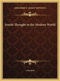 Enlarge image Cover: Jewish Thought in the Modern World - Kessinger Publishing