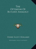 Cover: The Optimism of Butler's Analogy - Kessinger Publishing