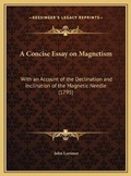 Cover: A Concise Essay on Magnetism - Kessinger Publishing