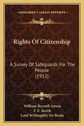 Cover: Rights Of Citizenship - Kessinger Publishing
