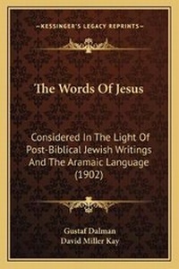 Enlarge image Cover: The Words Of Jesus - Kessinger Publishing