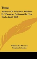 Cover: Texas - Kessinger Publishing