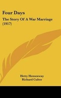 Cover: Four Days - Kessinger Publishing
