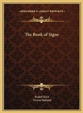 Cover: The Book of Signs - Kessinger Publishing