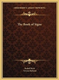 Enlarge image Cover: The Book of Signs - Kessinger Publishing