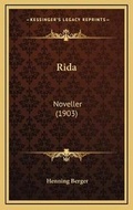 Cover: Rida - Kessinger Publishing