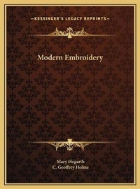 Enlarge image Cover: Modern Embroidery - Kessinger Publishing