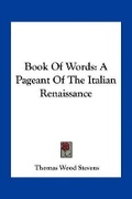 Cover: Book Of Words - Kessinger Publishing