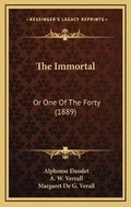 Cover: The Immortal - Kessinger Publishing