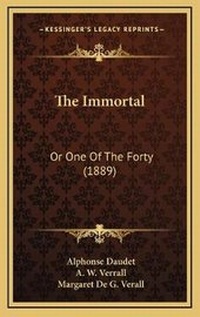 Enlarge image Cover: The Immortal - Kessinger Publishing